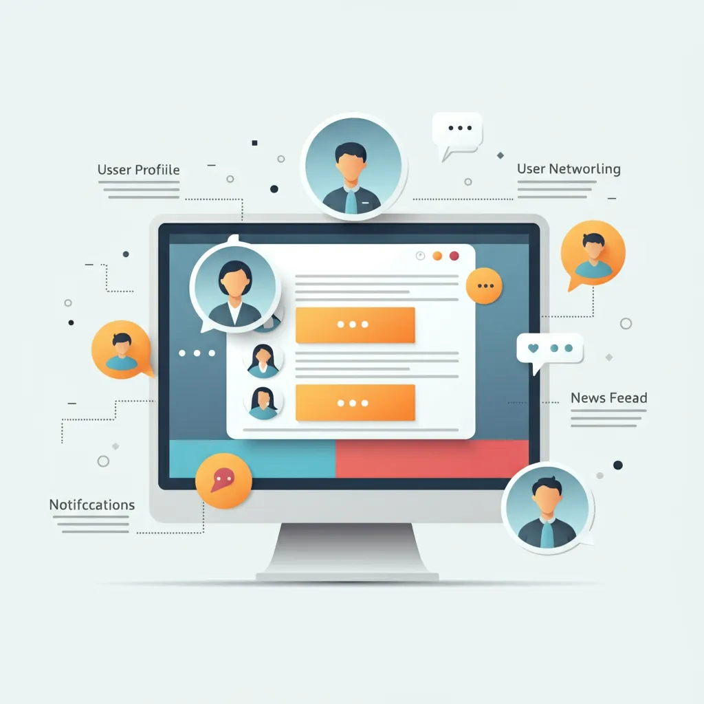 how to create a social network website​​