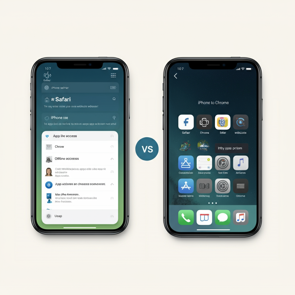Safari vs Chrome Comparison