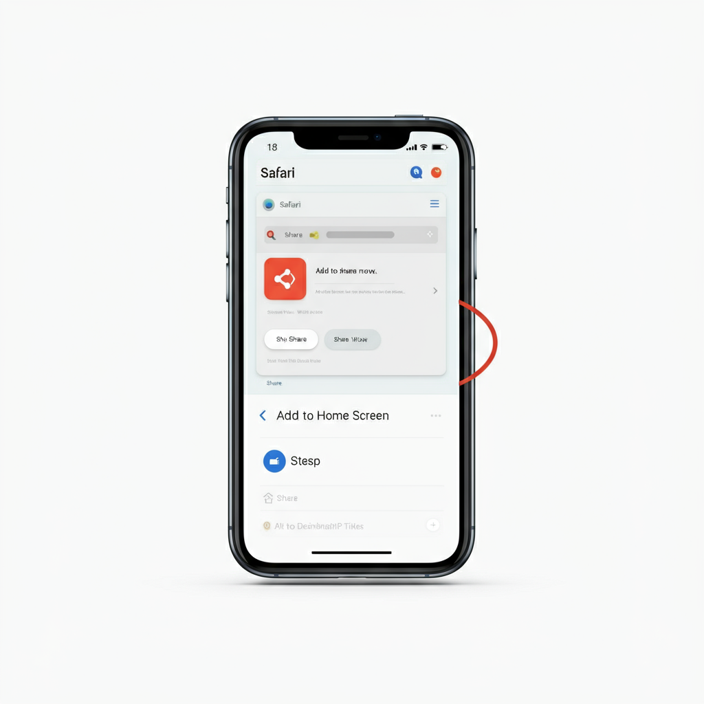how to make a website an app on iphone