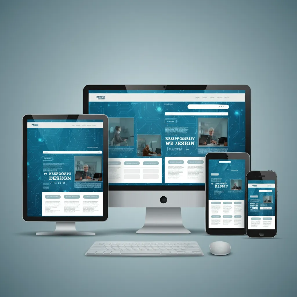 responsive web design services​​​